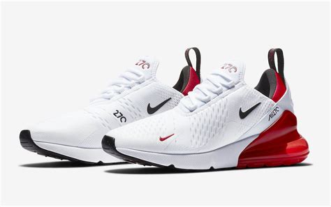 nike air max 270 weiss schwarz rot red|Air Max 270 university red.